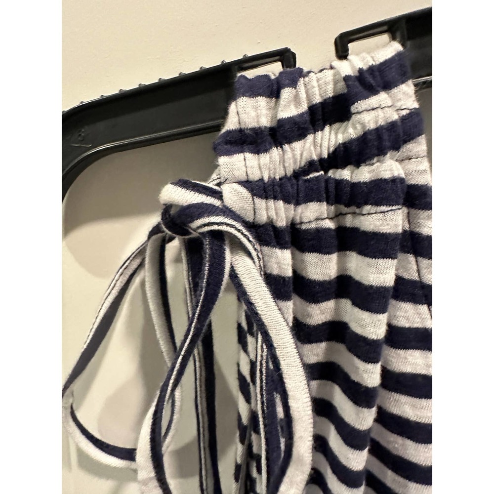 Nordstrom rack STRIPED MAXI DRESS IN NAVY- WHITE BROOKE STRIPE - Picture 6 of 10